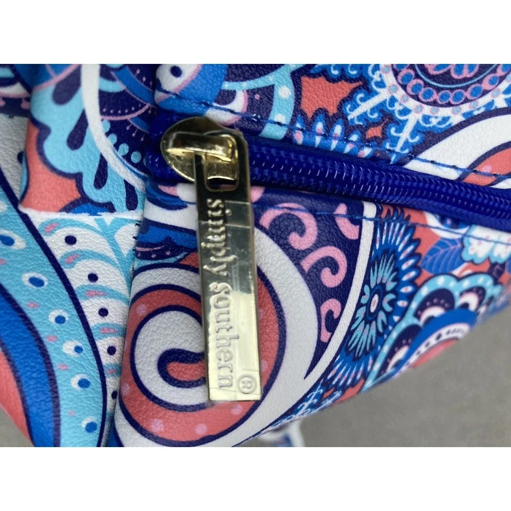 Simply Southern Eva Paisley Large Tote Bag NWT